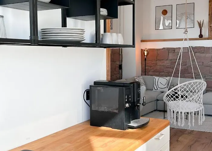Scheunenloft - Design, Smart Tv Und Parkplatz Inklusive Apartamento